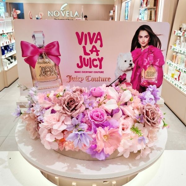 Juicy Couture corporate event floristry Fleuriste Singapore