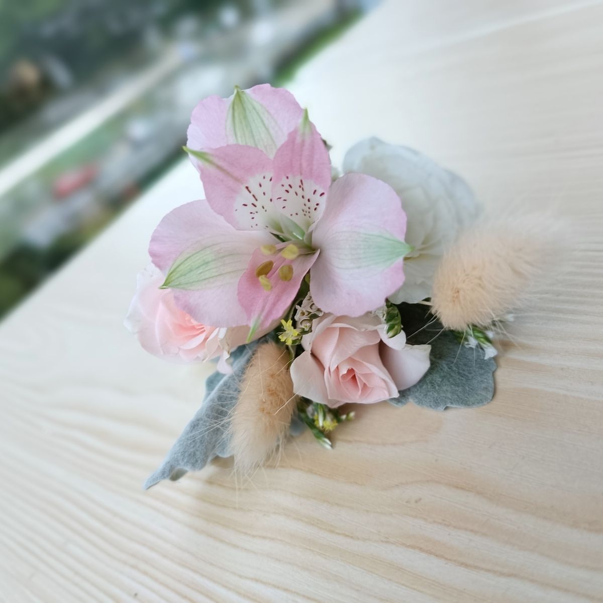VIP father groomsmen boutonnieres lineup wedding Singapore