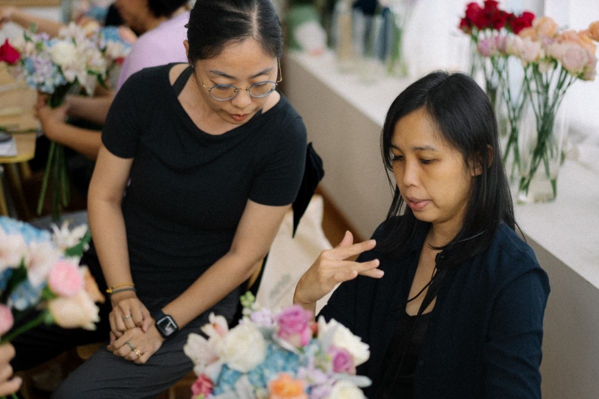 Fleuriste studio, Singapore floral design school