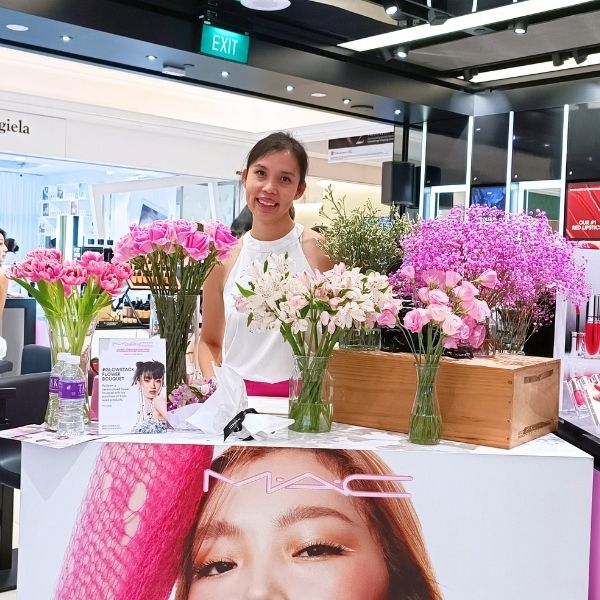 MAC Cosmetics corporate event floristry Fleuriste Singapore