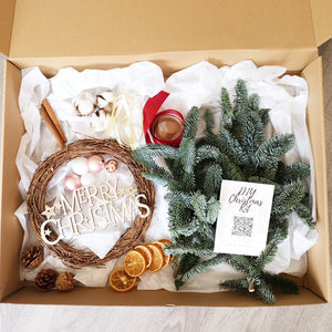 Online Christmas Wreath Workshop with Christmas Wreath Kit
